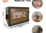 Mua sắm két sắt MAXDA ở Nha Trang giá tận xưởng, bảo hành đến 10 năm