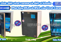 Máy diệt khuẩn tiền, diệt khuẩn hồ sơ, công nghệ diệt bằng Tia UV và Ozone kết hợp sấy nóng để khử virut bám trên các vật dụng