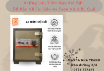 Những Lưu Ý Khi Mua Két Sắt Để Bảo Vệ Tài Sản An Toàn Và Hiệu Quả.