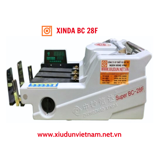 MÁY ĐẾM TIỀN XINDA SUPER BC 28F