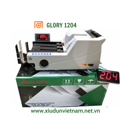 MÁY ĐẾM TIỀN GLORY 1204