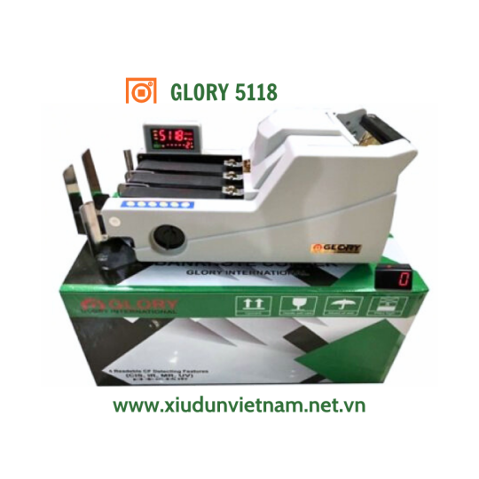MÁY ĐẾM TIỀN GLORY 5118