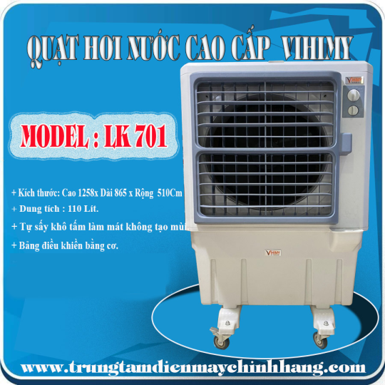 QUẠT HƠI NƯỚC VIHIMY LK 701
