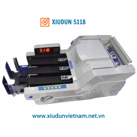 MÁY ĐẾM TIỀN XIUDUN 5118