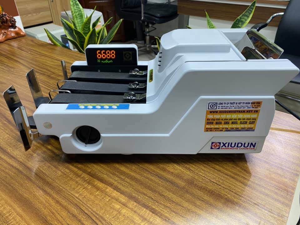 máy đếm tiền xiudun 6688w