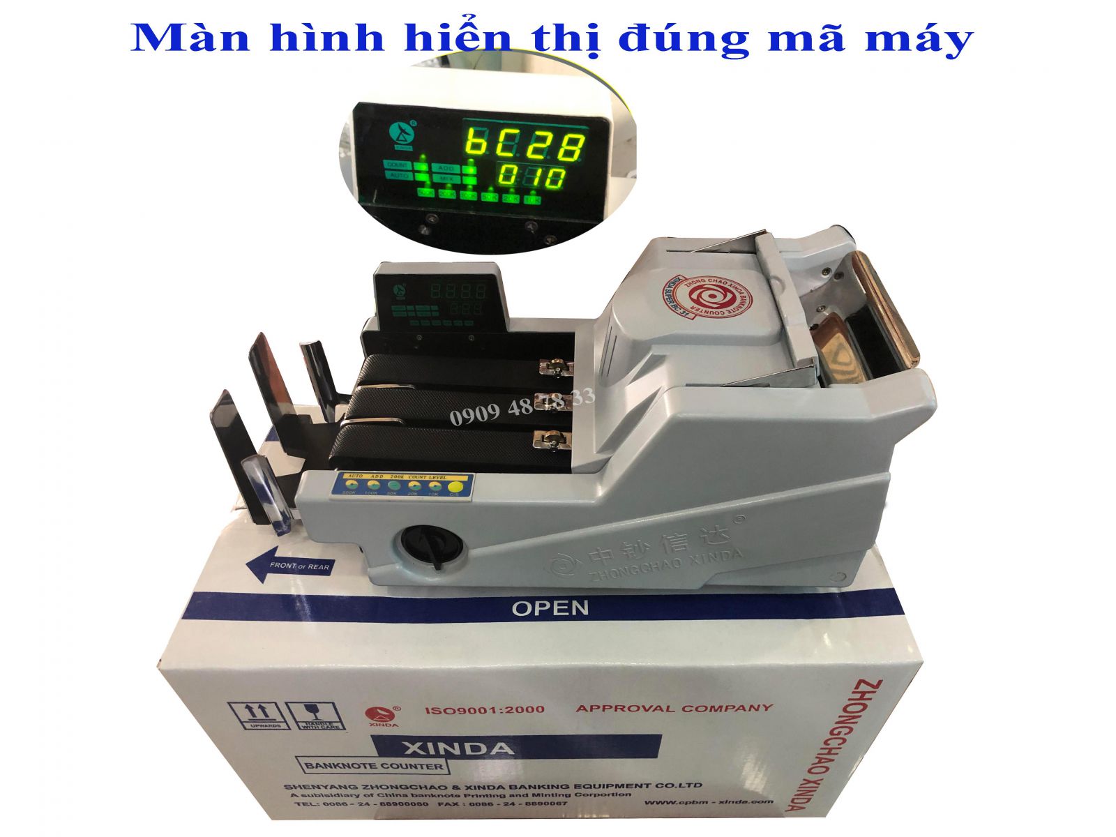 máy đếm tiền xinda