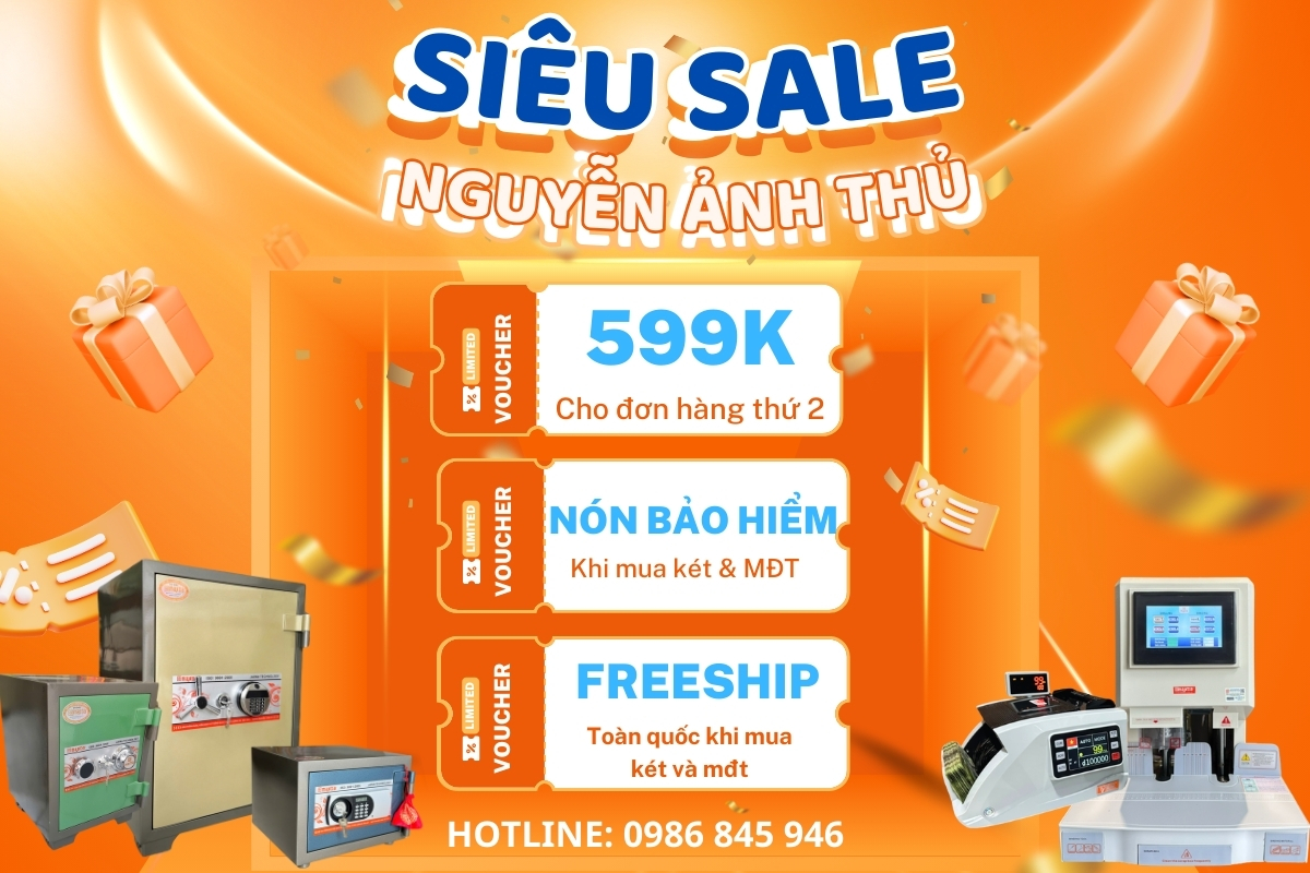 MUA KÉT SẮT MÁY ĐẾM TIỀN TẠI NGUYỄN ẢNH THỦ QUẬN 12