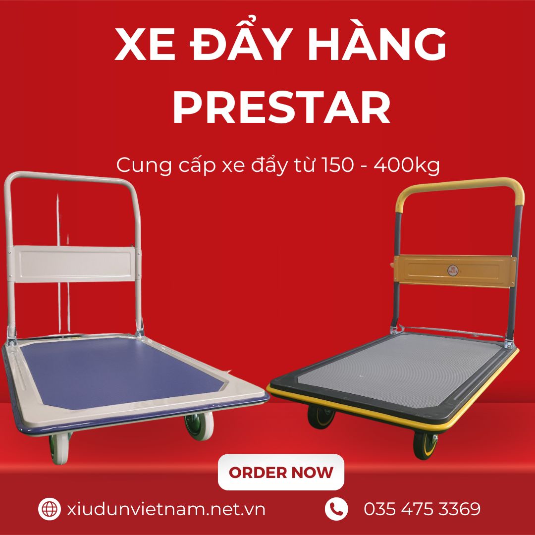 Xe đẩy hàng - xe đẩy tiền 
