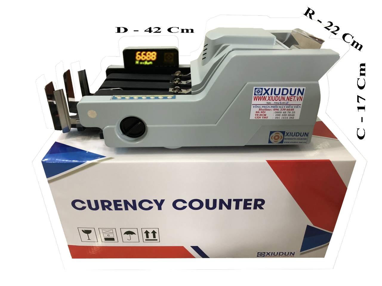 TỔNG PHÂN PHỐI MÁY ĐẾM TIỀN XIUDUN 