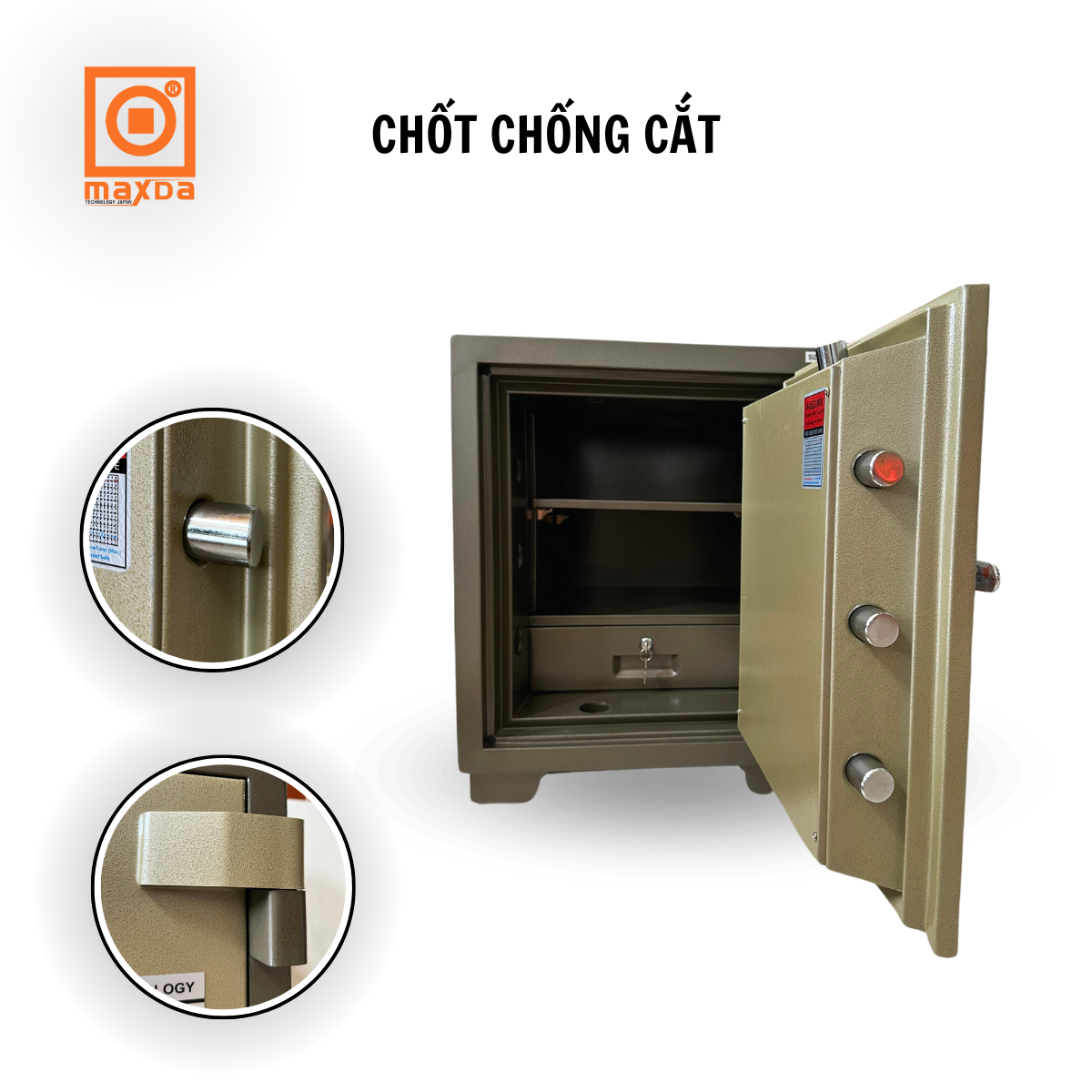 Chốt két chắc chắn